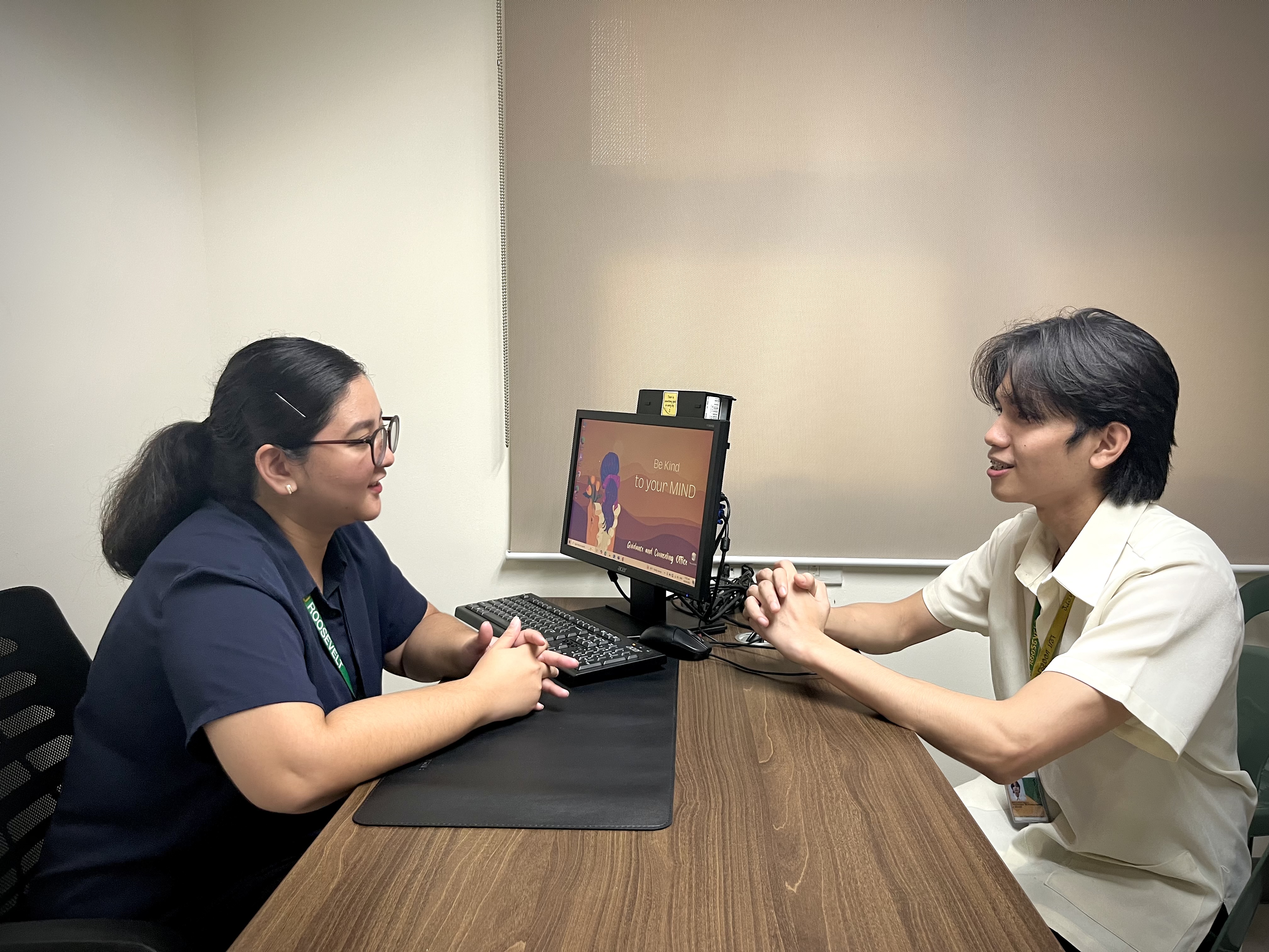 Counseling Session - Guidance Counselor providing emotional support to student